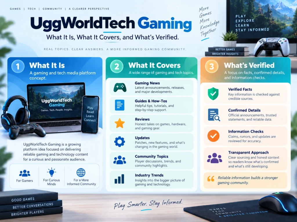 UggWorldTech Gaming What It Is What It Covers and What’s Verified