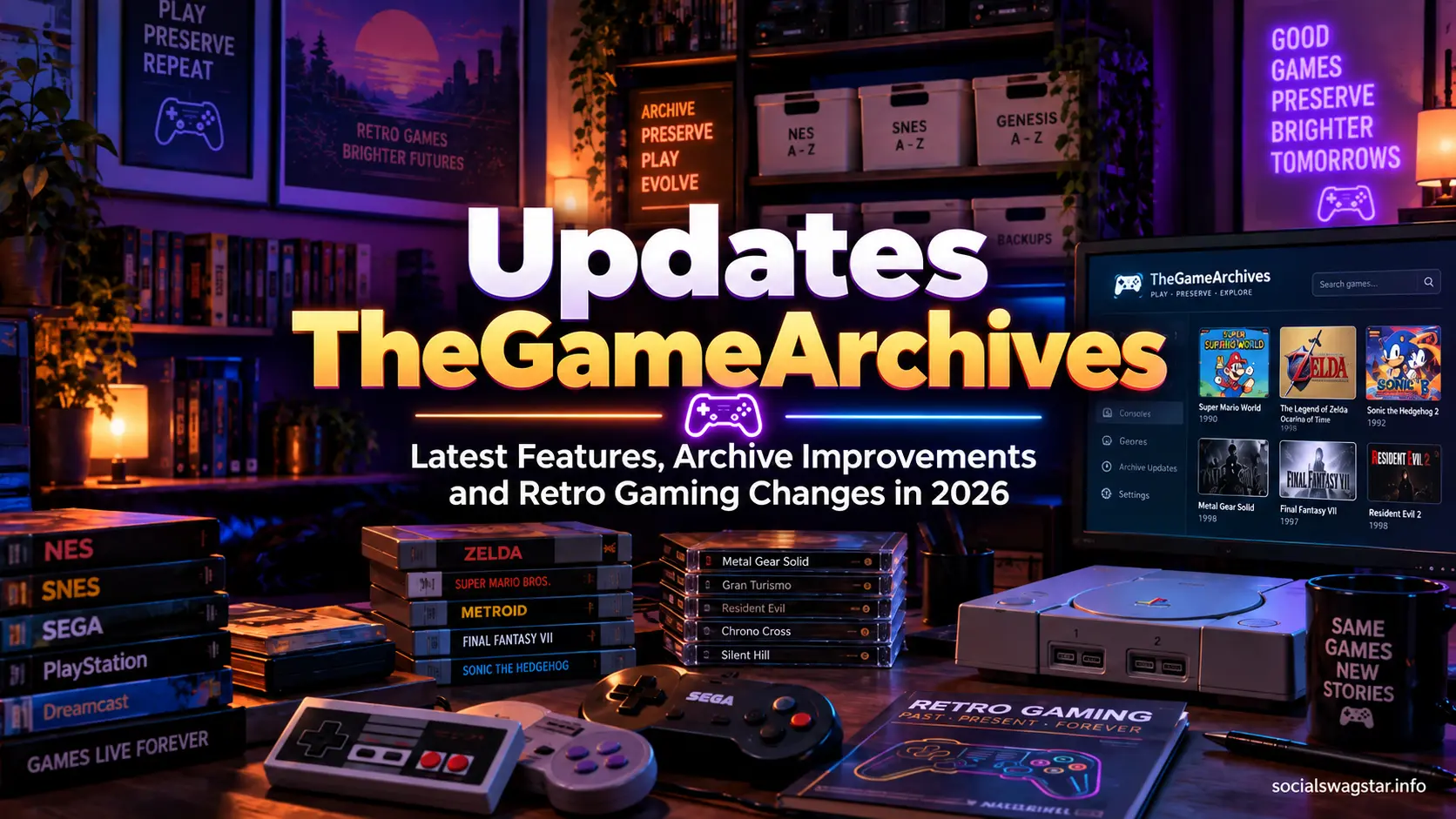 Updates TheGameArchives