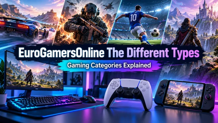 EuroGamersOnline The Different Types